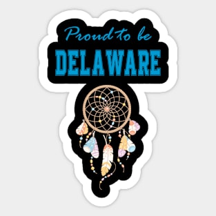 Native American Delaware Dreamcatcher 50 Sticker